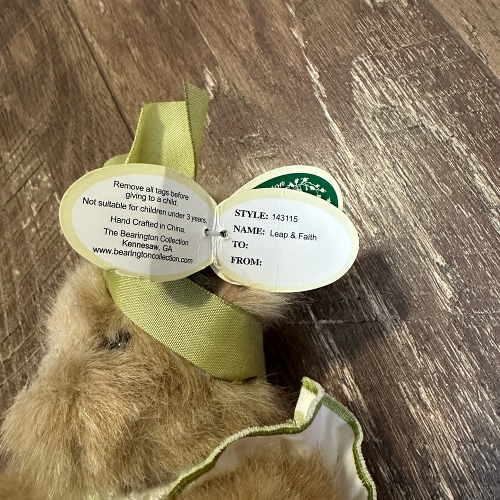 Bearington bear Name: Leap and faith - Picture 6 of 6
